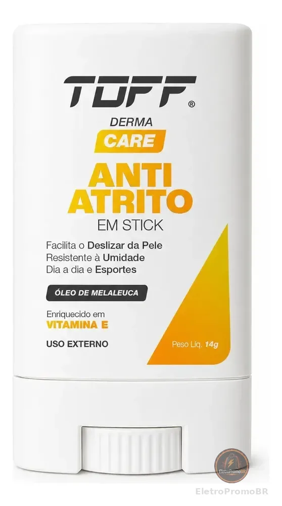 Anti Atrito Stick Toff Melaleuca Para Esportes Zero Assadura Melaleuca