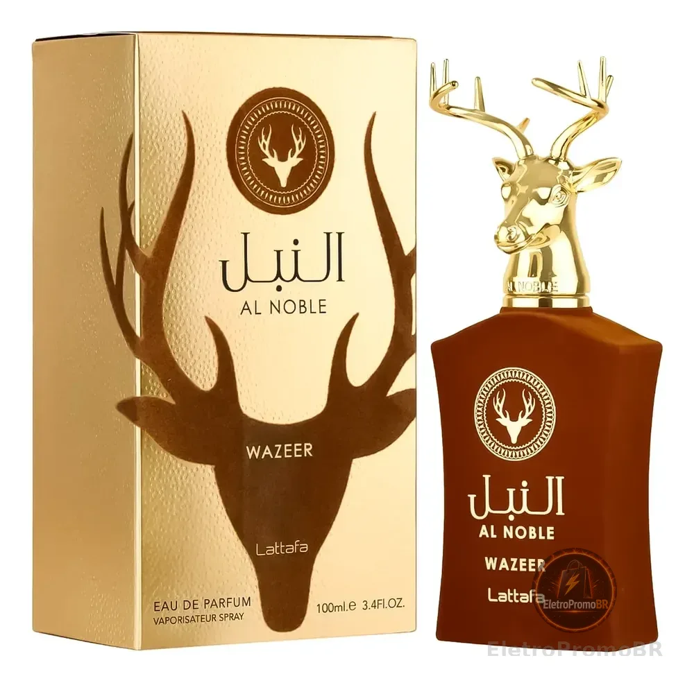 Perfume Árabe - Lattafa Al Noble Wazeer Masculino Edp 100ml
