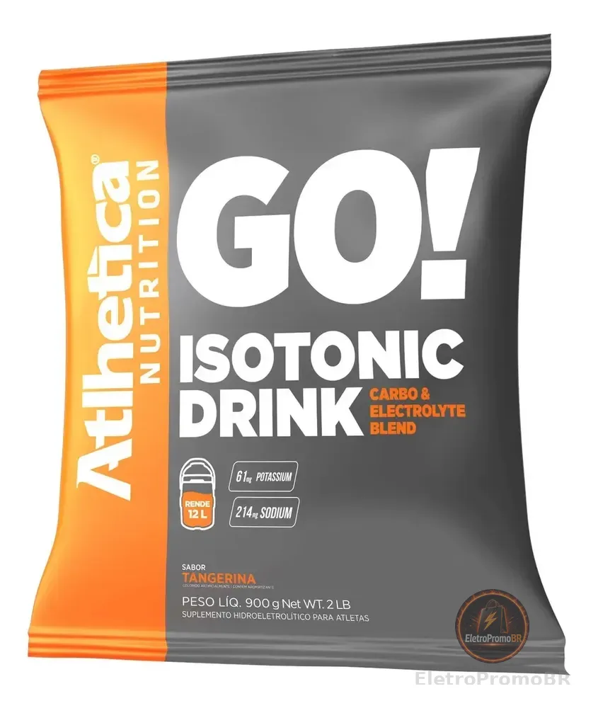 Atlhetica Nutrition Isotonic Drink 900g Sabor Tangerina
