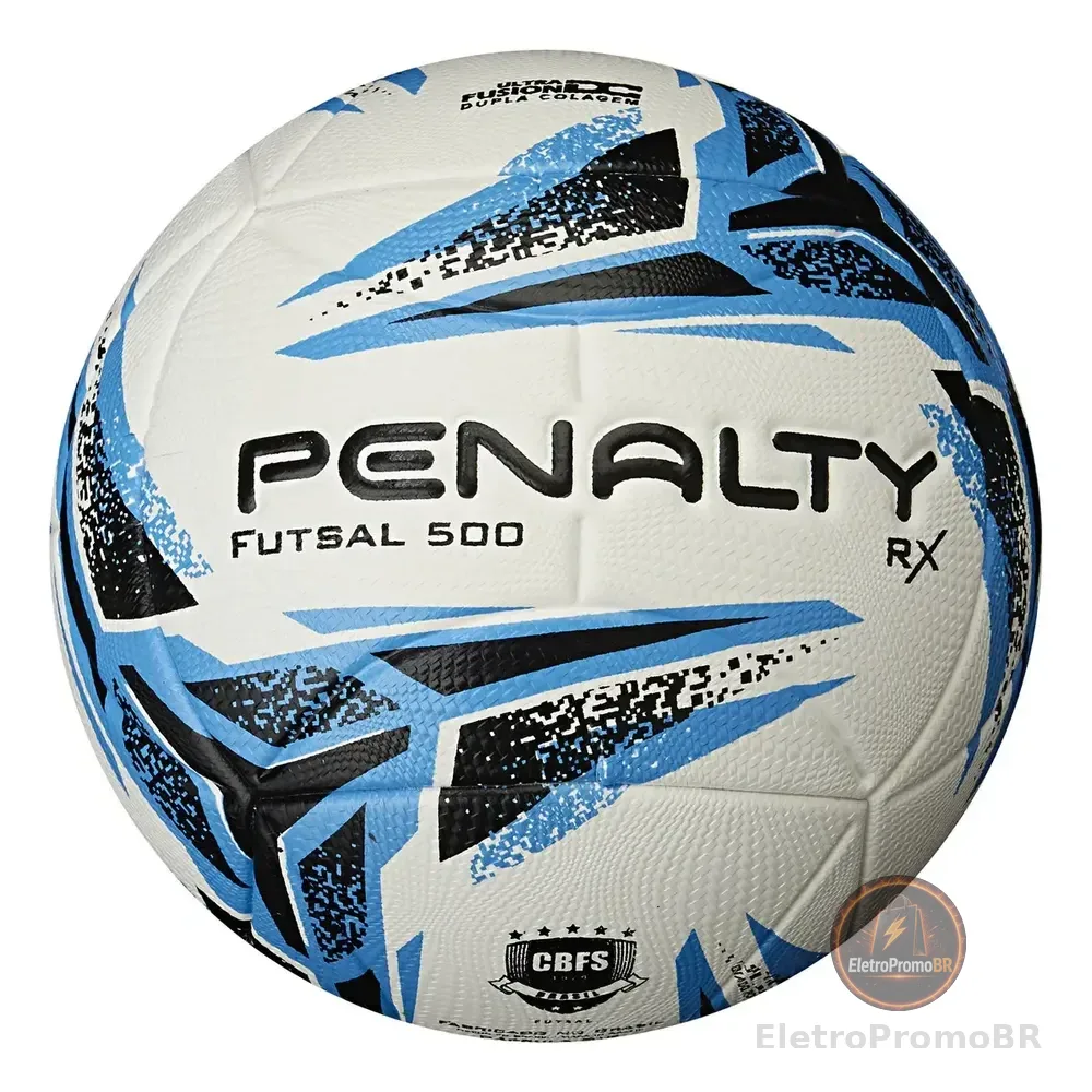 Bola Futsal Penalty Rx 500 Xxiii Cor Azul