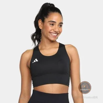 Top Cropped Adidas Adizero Feminino