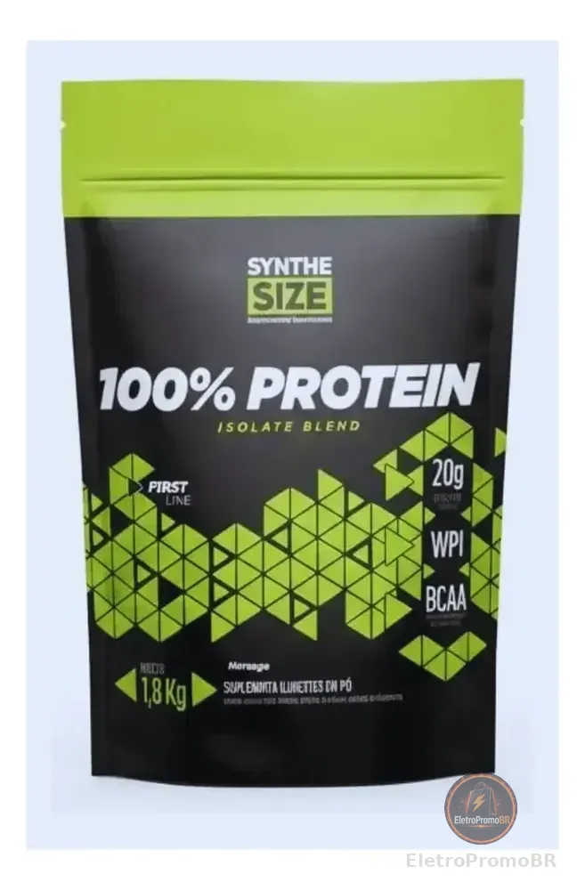 100% Protein Isolate Blend 1,8kg - Synthesize Chocolate