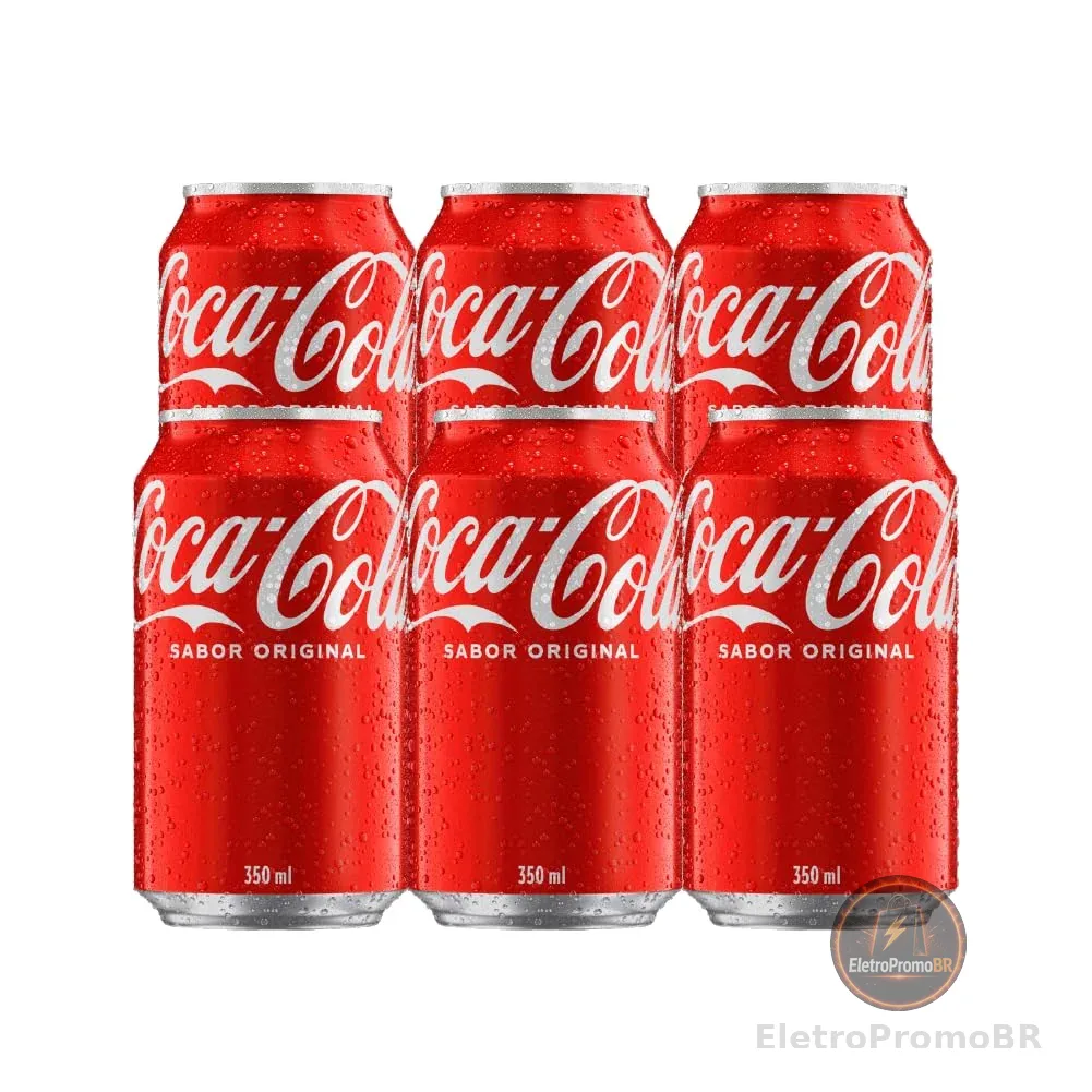 Pack de Coca-Cola Lata 350ML 6 unidades