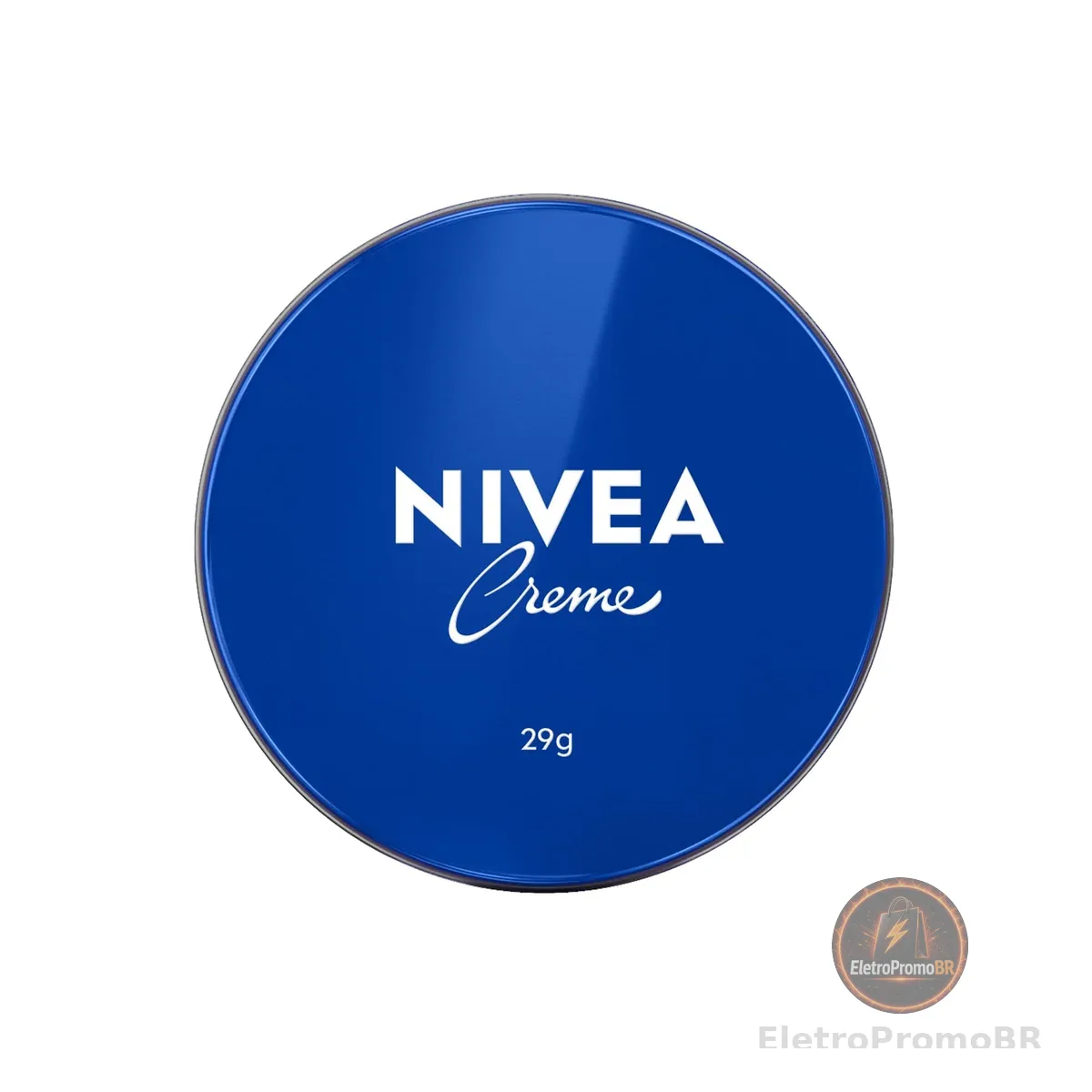 NIVEA Creme Hidratante Lata 29g, Hidratação Profunda 24h, Corporal, Uso Diário, Multibenefícios, Todas as Peles