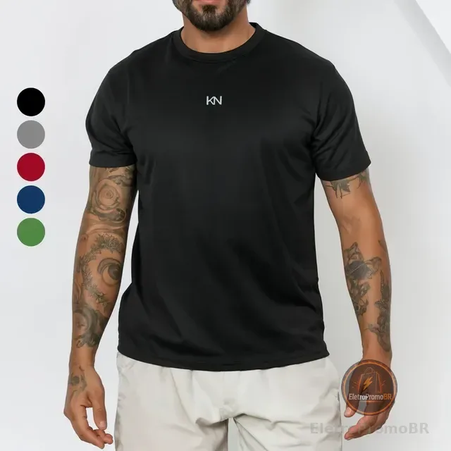 Camiseta Dry Fit Masculina Academia Treino Antiodor Koenig