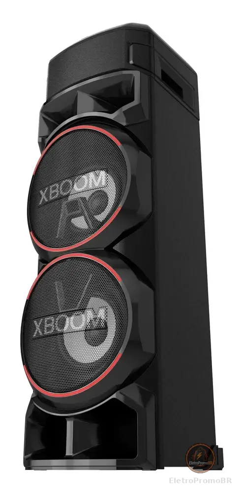 Alto-falante LG XBOOM RN9 com bluetooth preto
