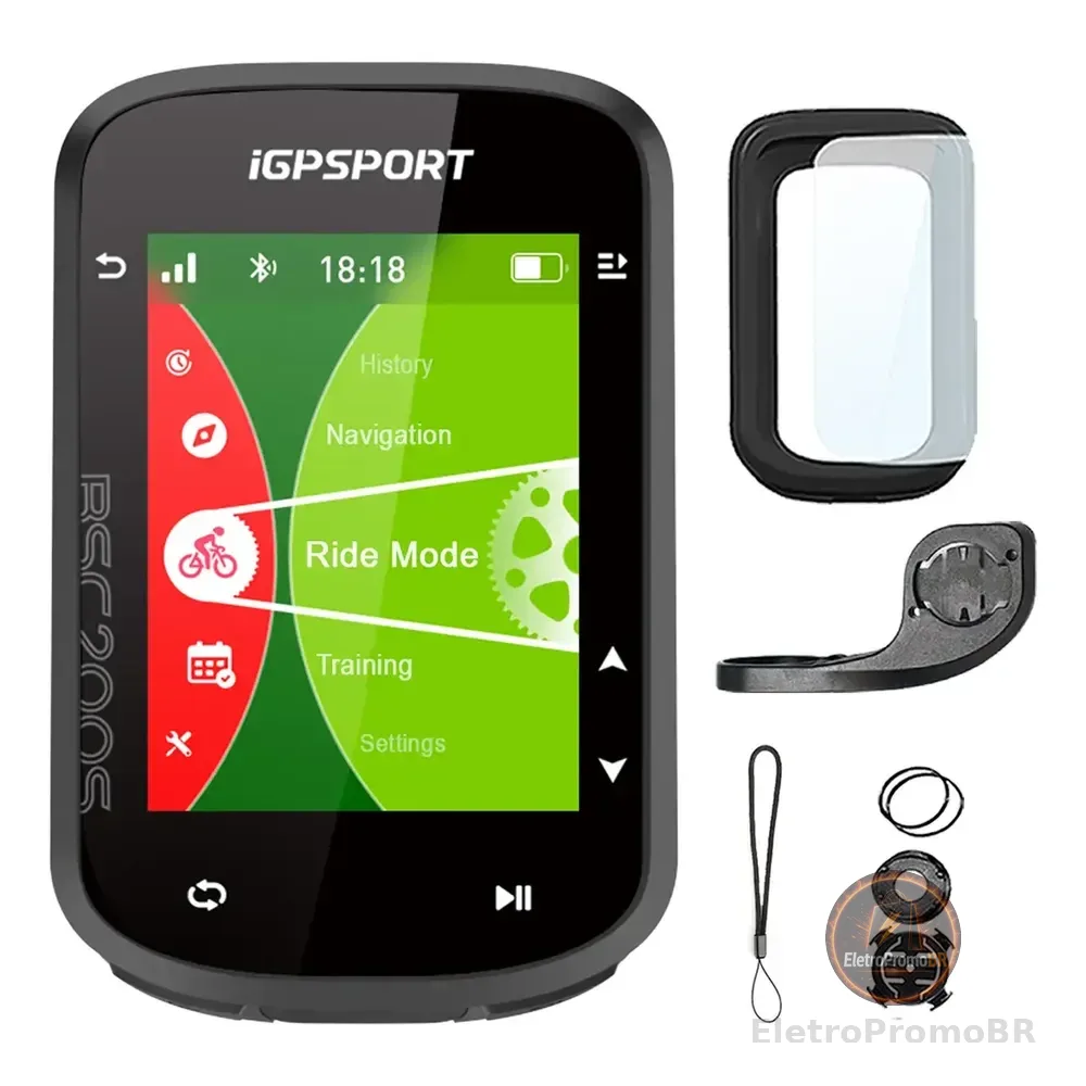 Ciclocomputador Gps Bike Igpsport Bsc200s + Brindes