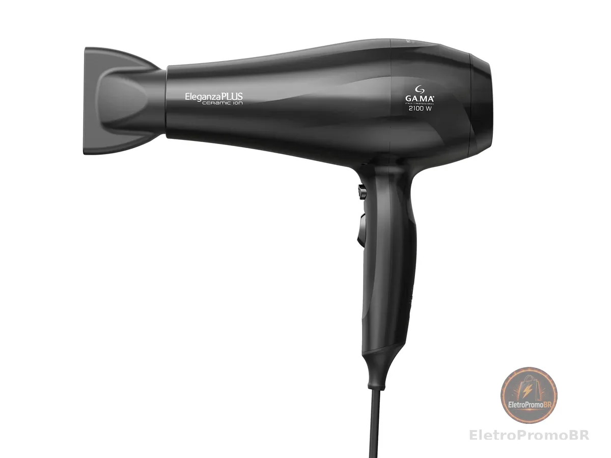 GA.MA ITALY Secador de Cabelo Gama Eleganza Plus Ceramic Ion 2100W 220v