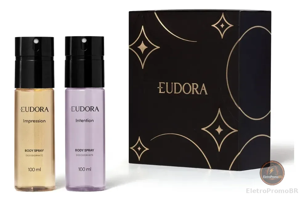 Kit Presente Eudora Duo Body Spray Masculino Original