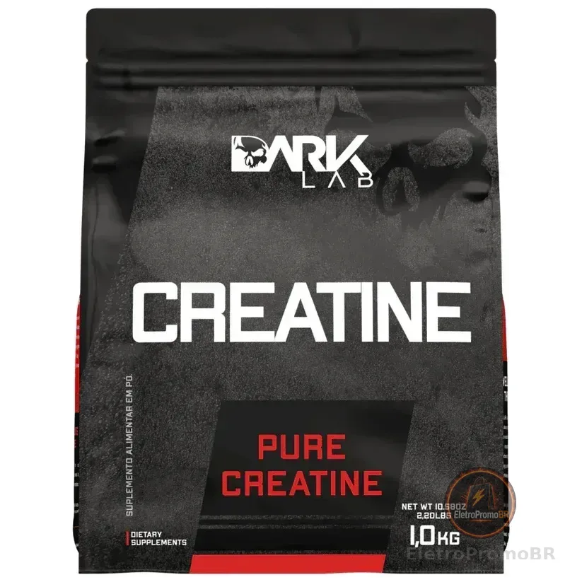 Creatina Monohidratada Pura 1kg Dark Lab Unidade Sem sabor