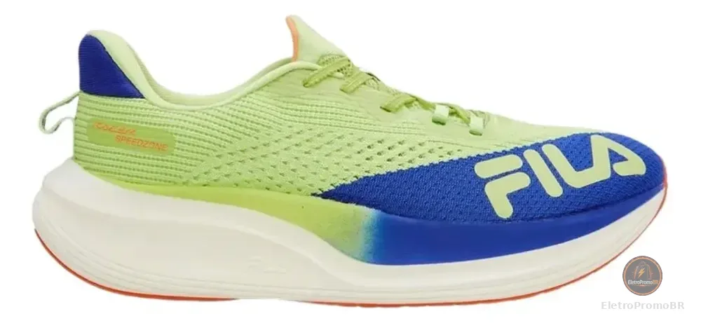 Tênis Fila Racer Speedzone Masculino - Verde Verde Liso 43 Br