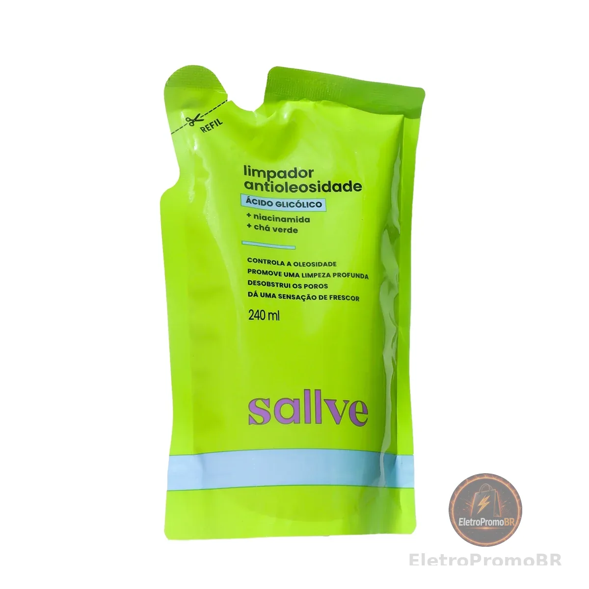Sallve Refil Limpador Facial Antioleosidade 240ml