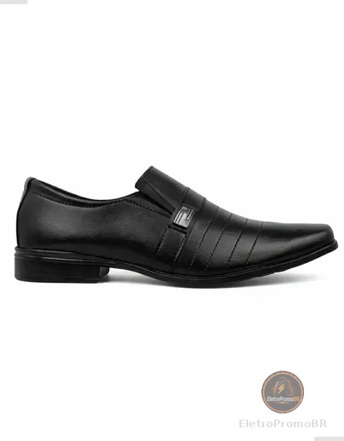 Sapato Oxford Social Masculino Couro Italiano Elegante Fosco