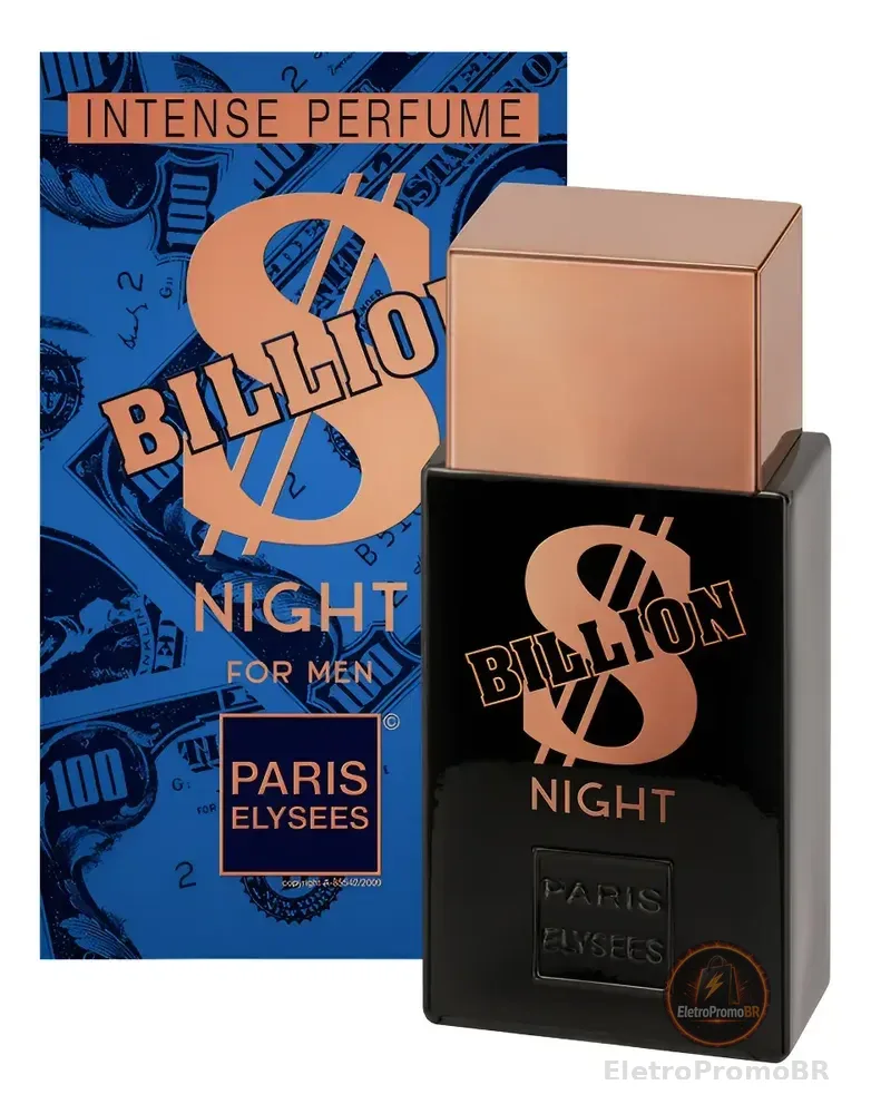 Billion Night Paris Elysees Masculino 100 Ml