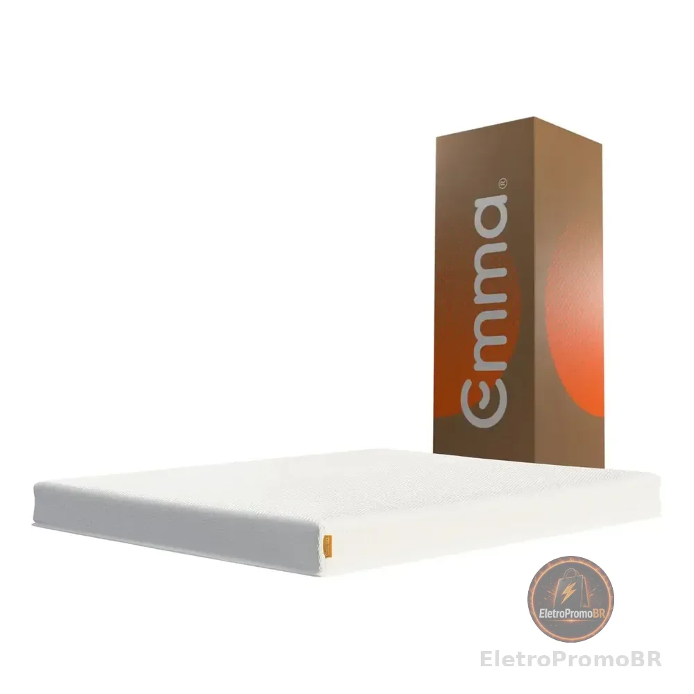 Colchão Casal Emma One Ortopédico - Cor Branco