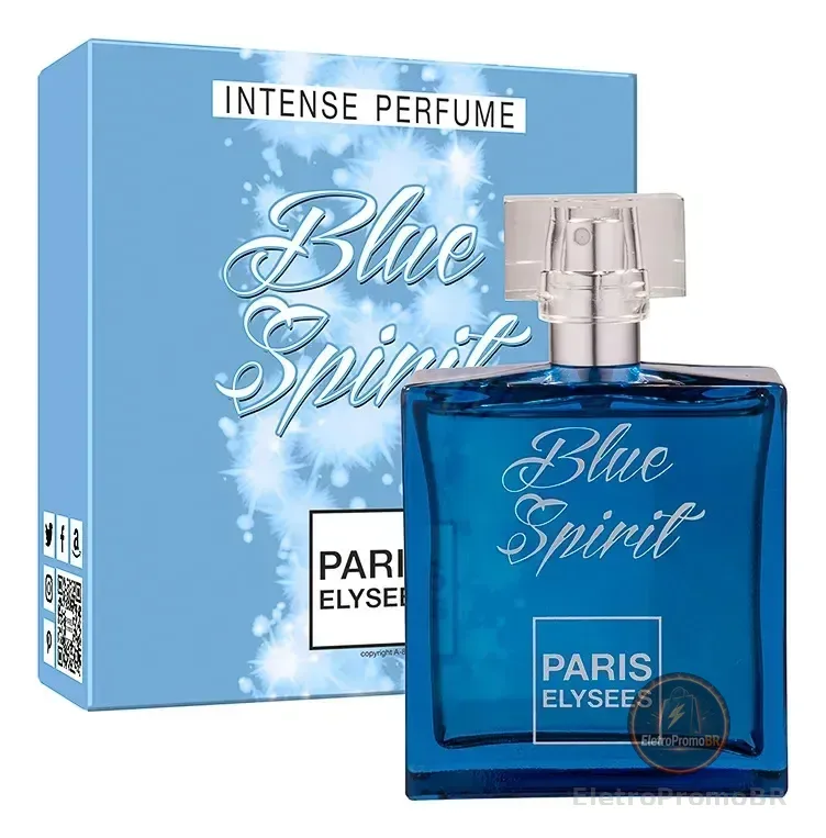 Perfume Blue Spirit Paris Elysees Feminino Intense 100ml