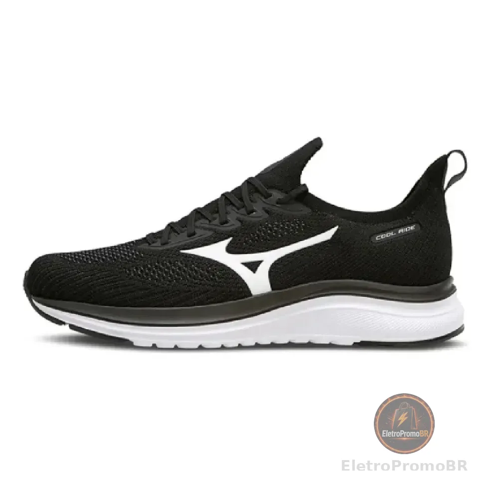 Tênis Masculino E Feminino 101022022 Cool Ride Mizuno Preto 39 Br