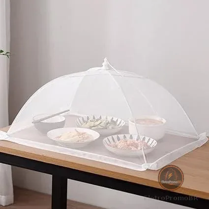 Protetor Tela Mosquiteiro de Alimentos  Fruta Bolo Telado 30cm   KL1005