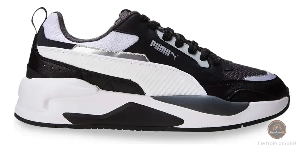 Tênis Masculino X-ray 2 Square Puma Puma Black-dark Shadow-puma White Liso 41