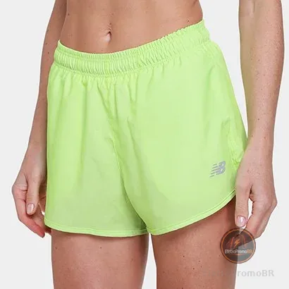 Short New Balance Sport Essentials Run 3 Feminino