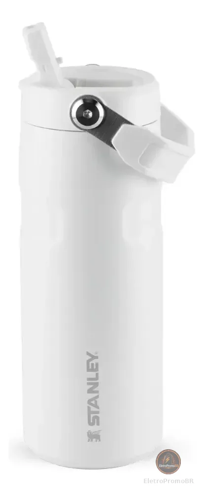 Garrafa Térmica Aerolight Flip Straw Com 473ml Stanley Frost Liso