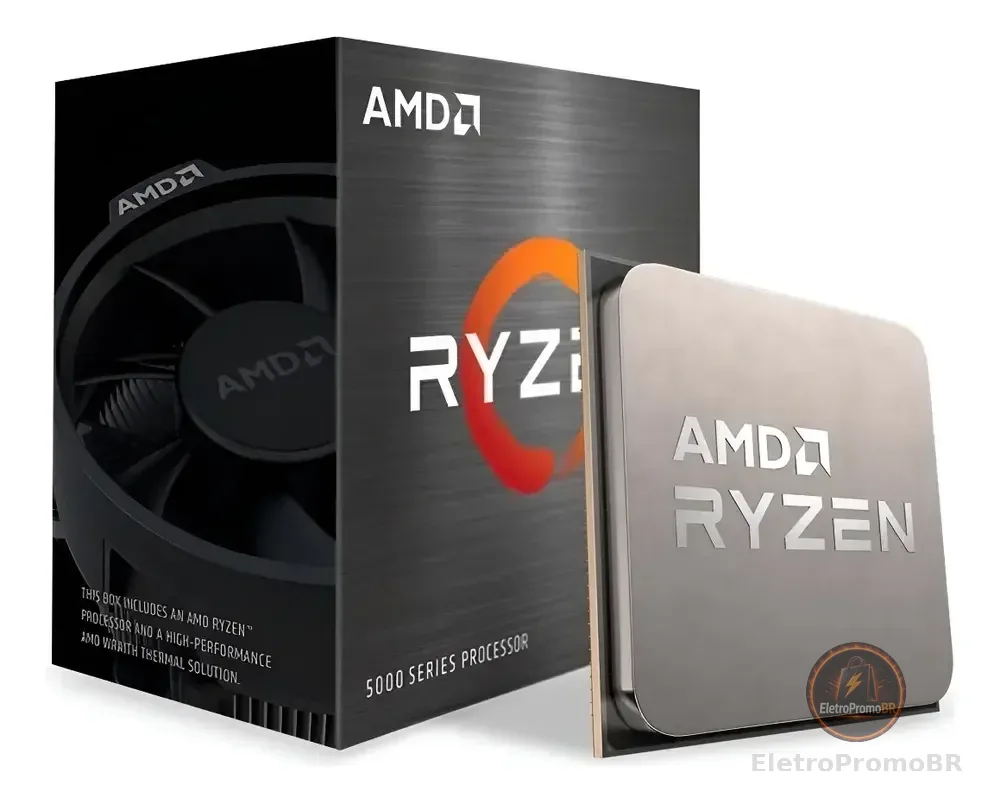 Processador Amd Ryzen 5 5500 Am4 3.6ghz 6c 12t Cache 19mb