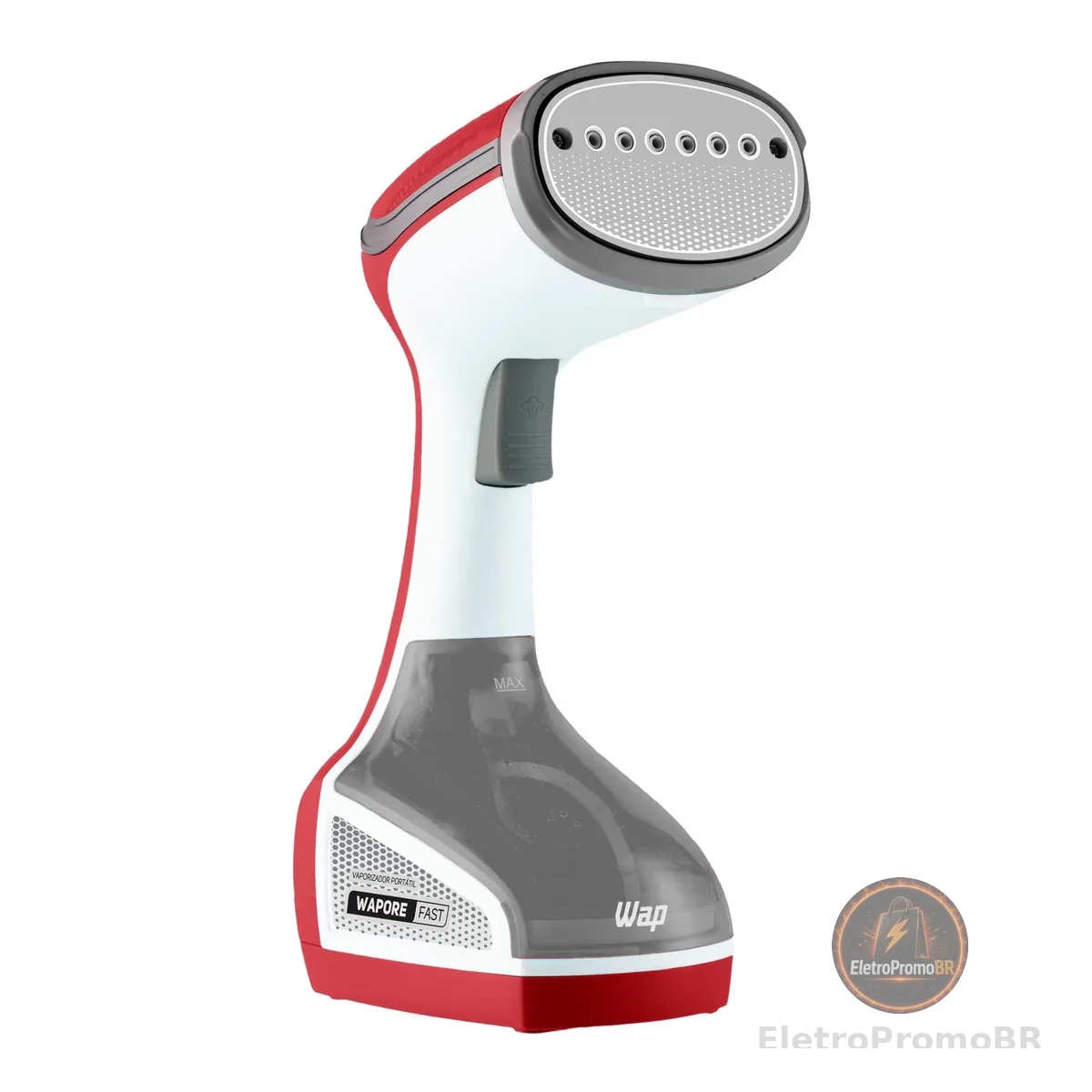 WAP Vaporizador de Roupas e Tecidos WAPORE FAST 1250 com Escova, Capacidade de 200ml, Vapor Quente 160°C, 1250W, 220V