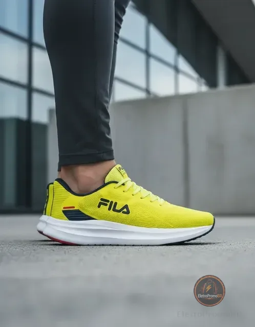 Tênis De Corrida Masculino Fila Fastness Original