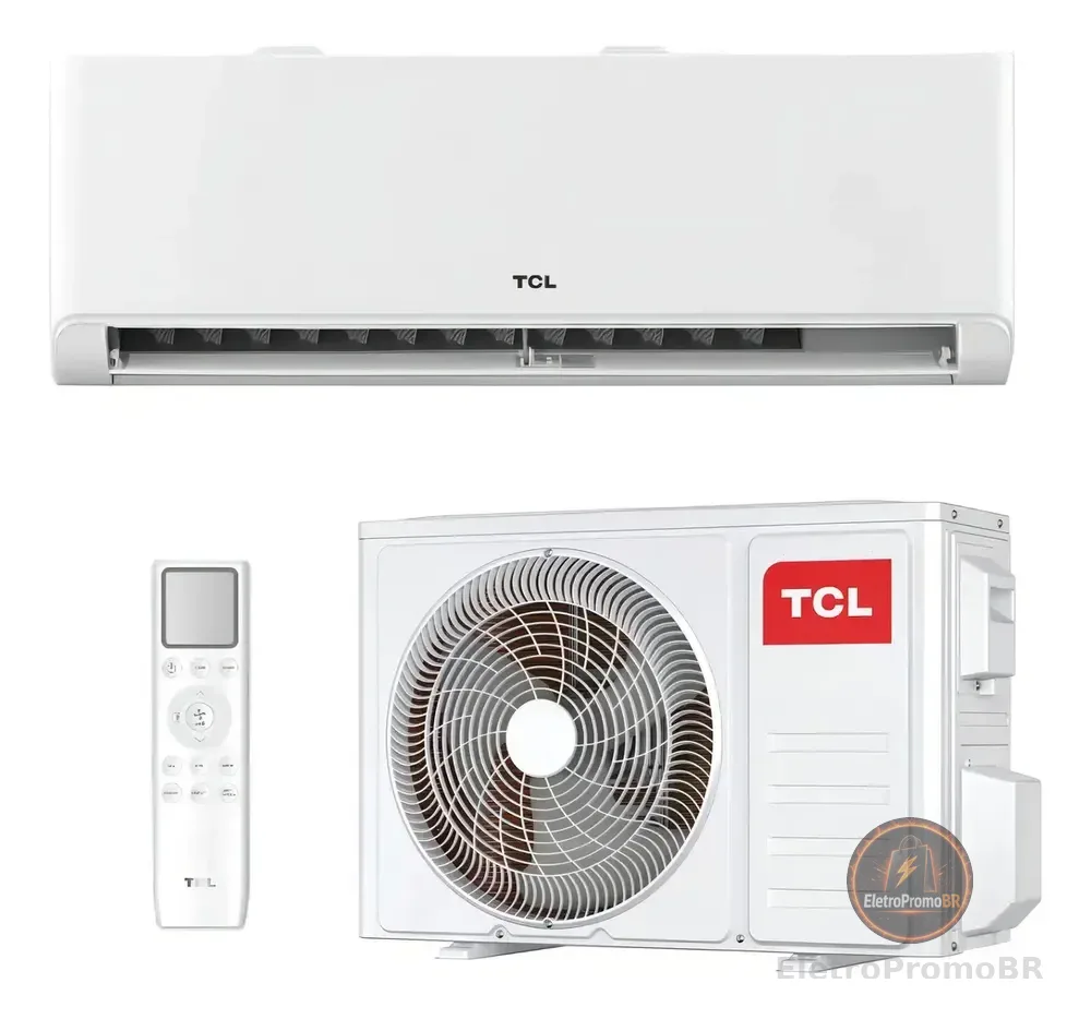 Ar Condicionado Split Hi Wall TCL T-Pro 2.0 Inverter 9.000 Btus Frio R-32
