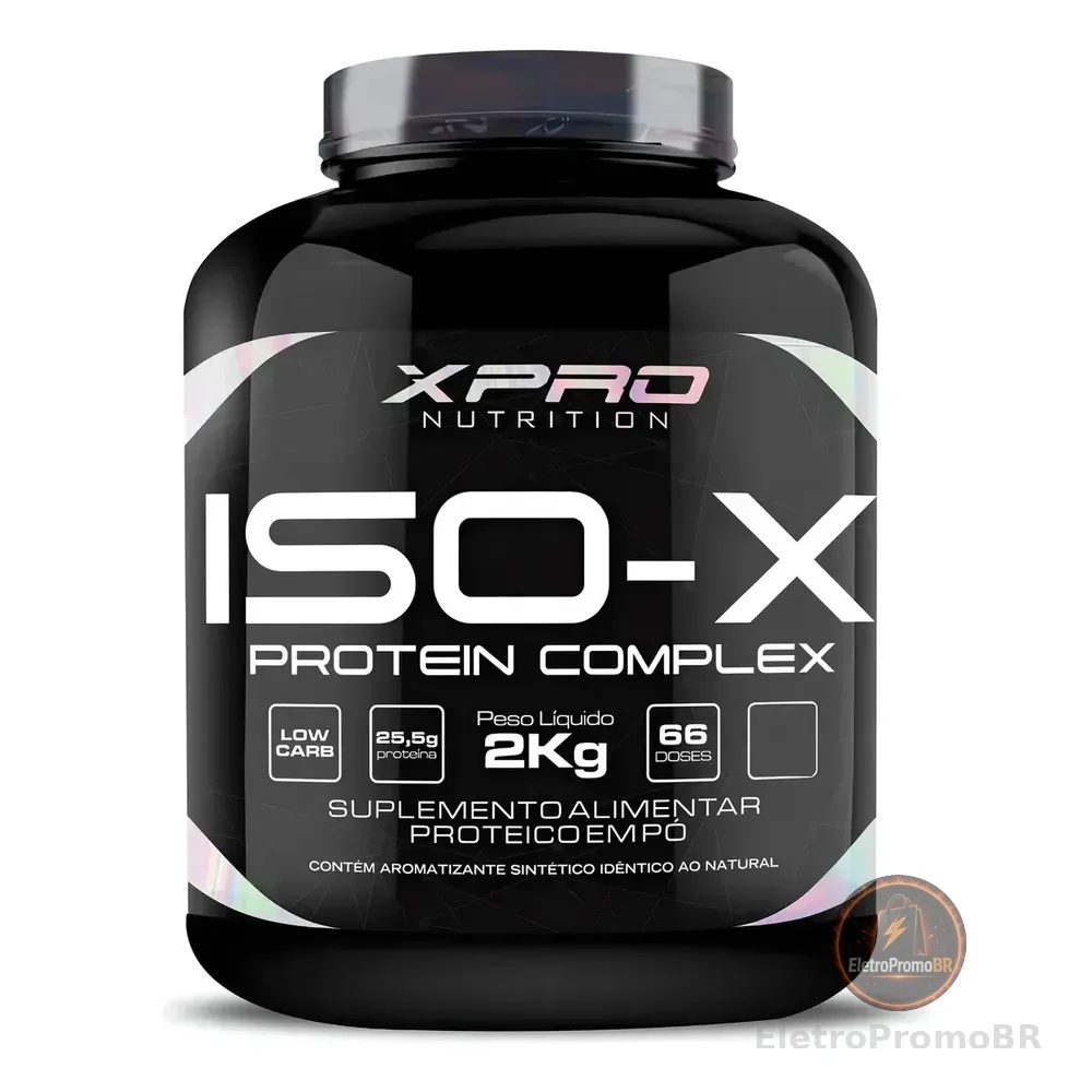 Whey Protein Isolado Baunilha 2kg Xpro Nutrition 25g Proteína