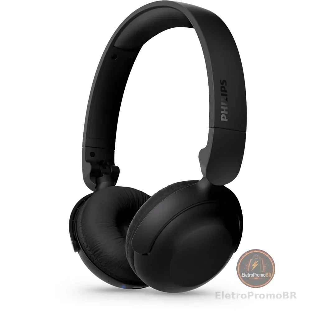 PHILIPS, Headphone Bluetooth, TAH2209, Até 25 horas de bateria, Preto