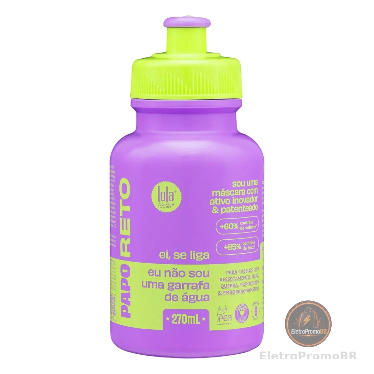 Papo Reto Máscara Fluida 270ml , Lola Cosmetics