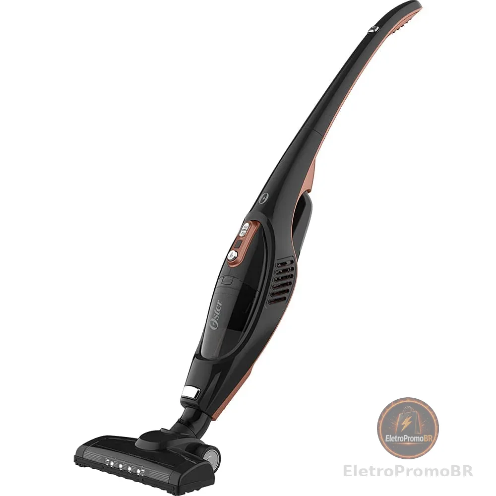 Oster Aspirador de Pó Vertical Sem Fio Duo Clean 2 em 1 - Bateria OASP651
