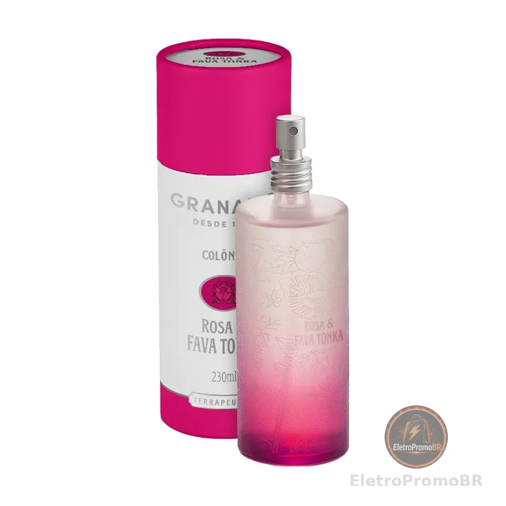 Granado Colônia Terrapeutics, Rosa & Fava Tonka, 230ml
