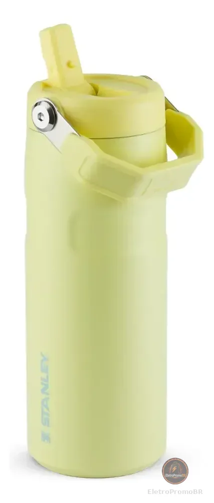 Garrafa Térmica Aerolight Flip Straw Com 473ml Stanley Pomelo Liso