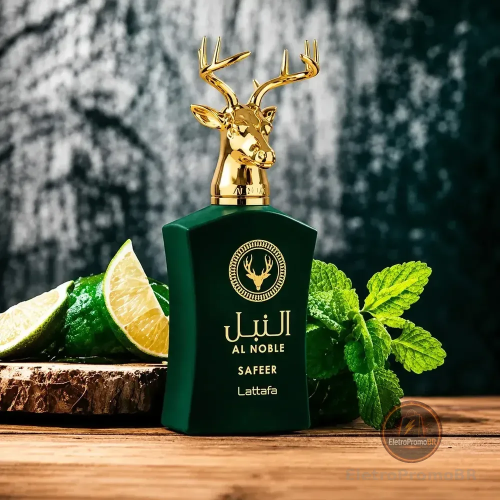 Perfume Árabe Al Noble Safeer Lattafa Compartilhável 100ml