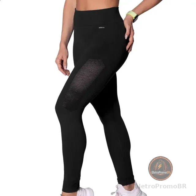 Legging Academia Fitness Treino Zero Transparência Selene