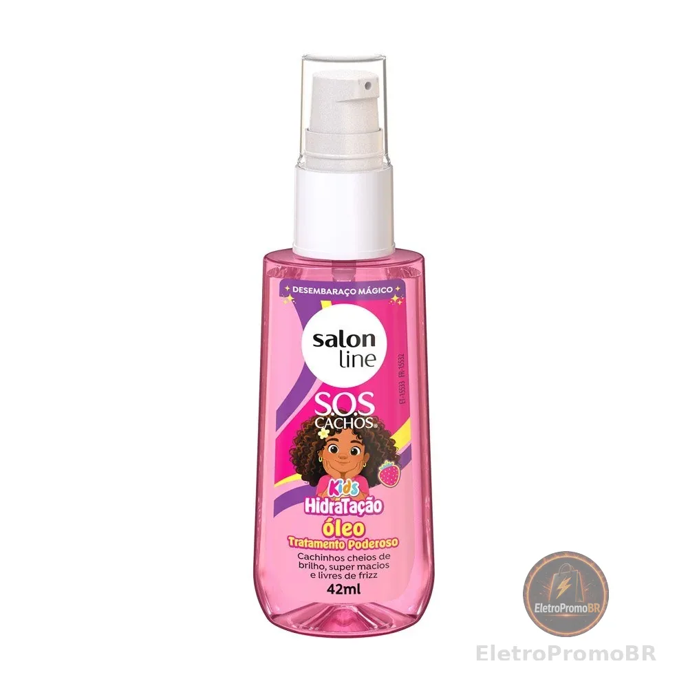 Óleo de Tratamento SOS Cachos Kids Hidratação 42ml
