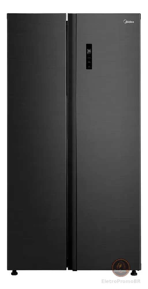 Geladeira Side By Side 511l Inverter Cor Preto Conectada Mid