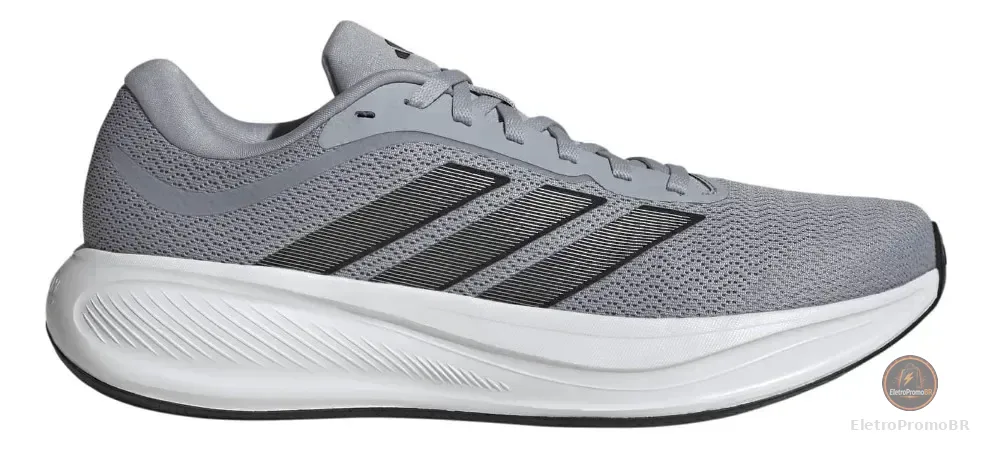 Tênis Masculino Response Runner 2 adidas Cinza Liso 41 Br
