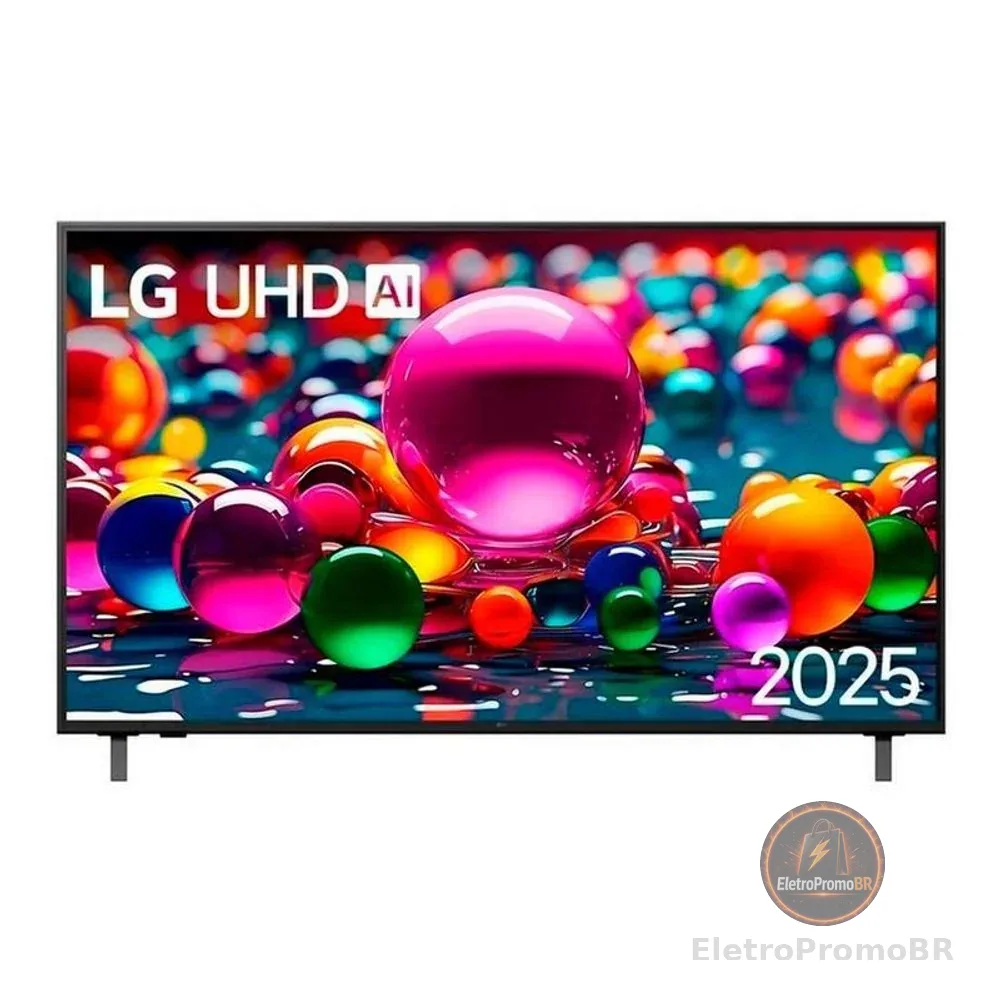 Smart TV LG 50" LED, 4K UHD, Smart Pro, webOS 24 - 50AU801C0SA.BWZ