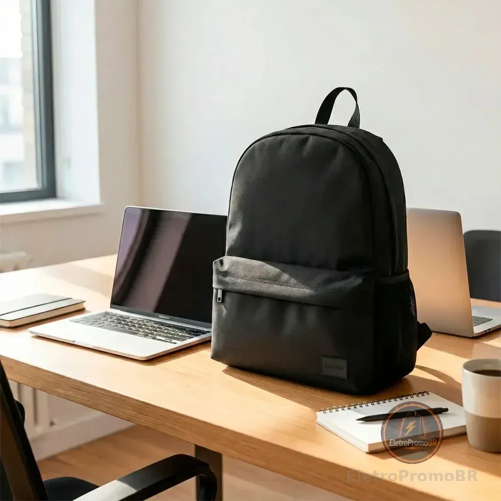 Mochila Bolsa Notebook Reforçada Escolar Faculdade Gocase Cor Preto