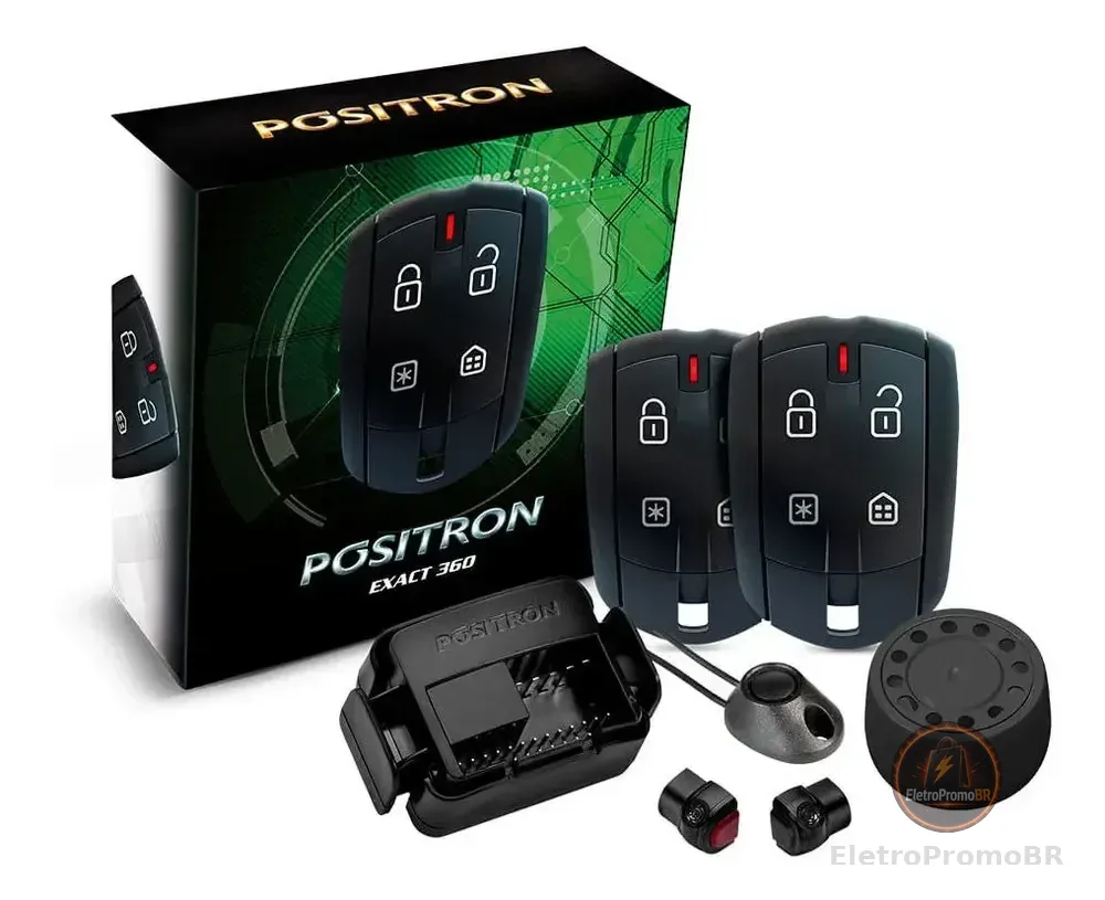 Alarme para carro Cyber Exact EX360 Universal Pósitron