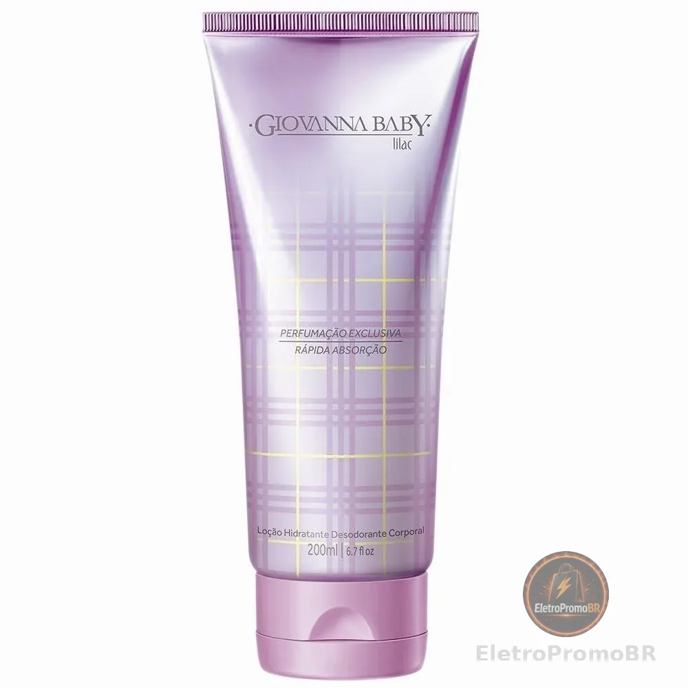 Giovanna Baby - Locao Hidr Giovanna Baby Bisnaga 200Ml Lilac