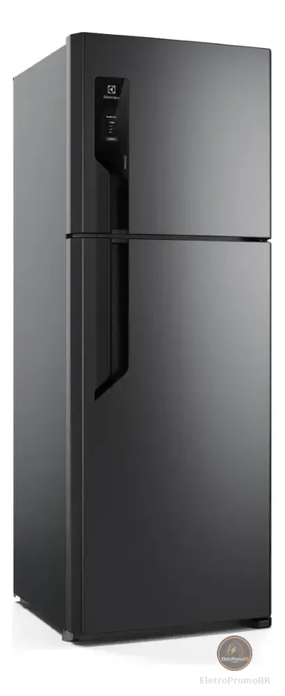Geladeira Electrolux Frost Free com AutoSense 480L Efficient Duplex Black Inox Look (TF71B)