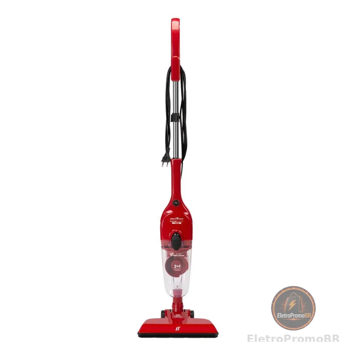 Aspirador de Pó Vertical Britânia Filtro Ciclone 1400W BAS1500V 127V