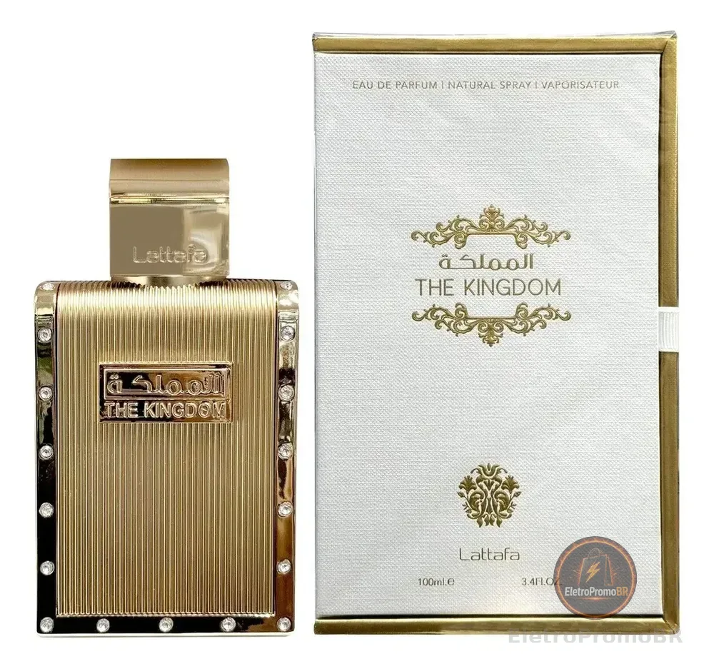 Perfume Árabe Masculino Lattafa The Kingdom Eau De Parfum 100ml