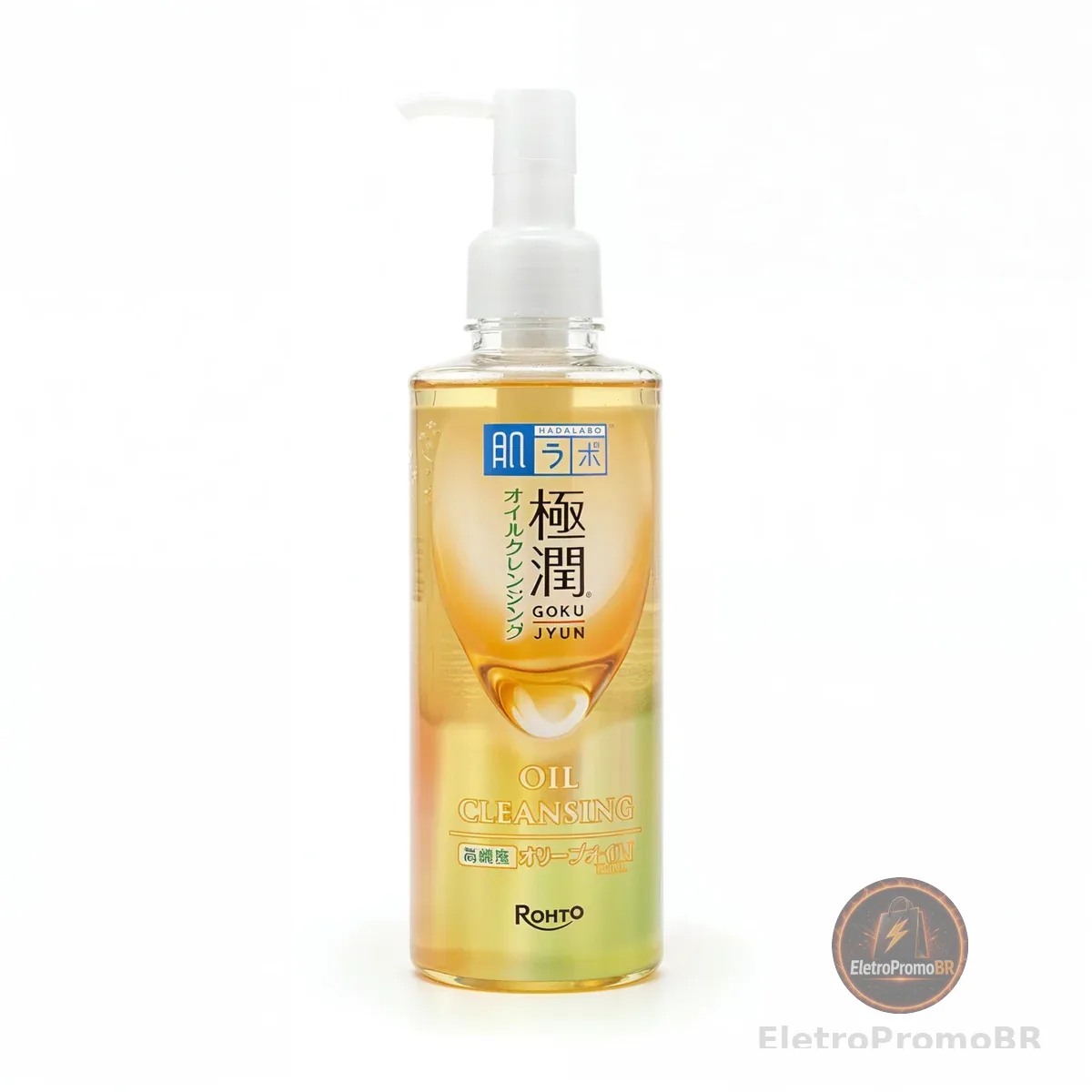 Hada Labo® Gokujyun Oil Cleasing - Óleo de limpeza facial demaquilante com Ácido Hialurônico 200ml