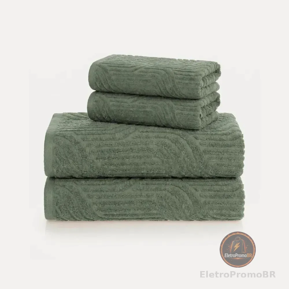 Kit Banho E Rosto 4 Fio Penteado Nero Bosque Verde Karsten