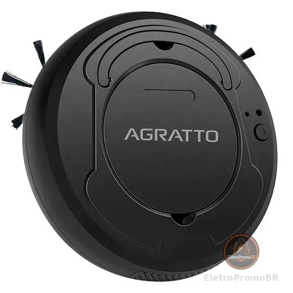 Aspirador de Pó Robo Agratto Praticci 3 em 1 Bivolt Com Cabo USB
